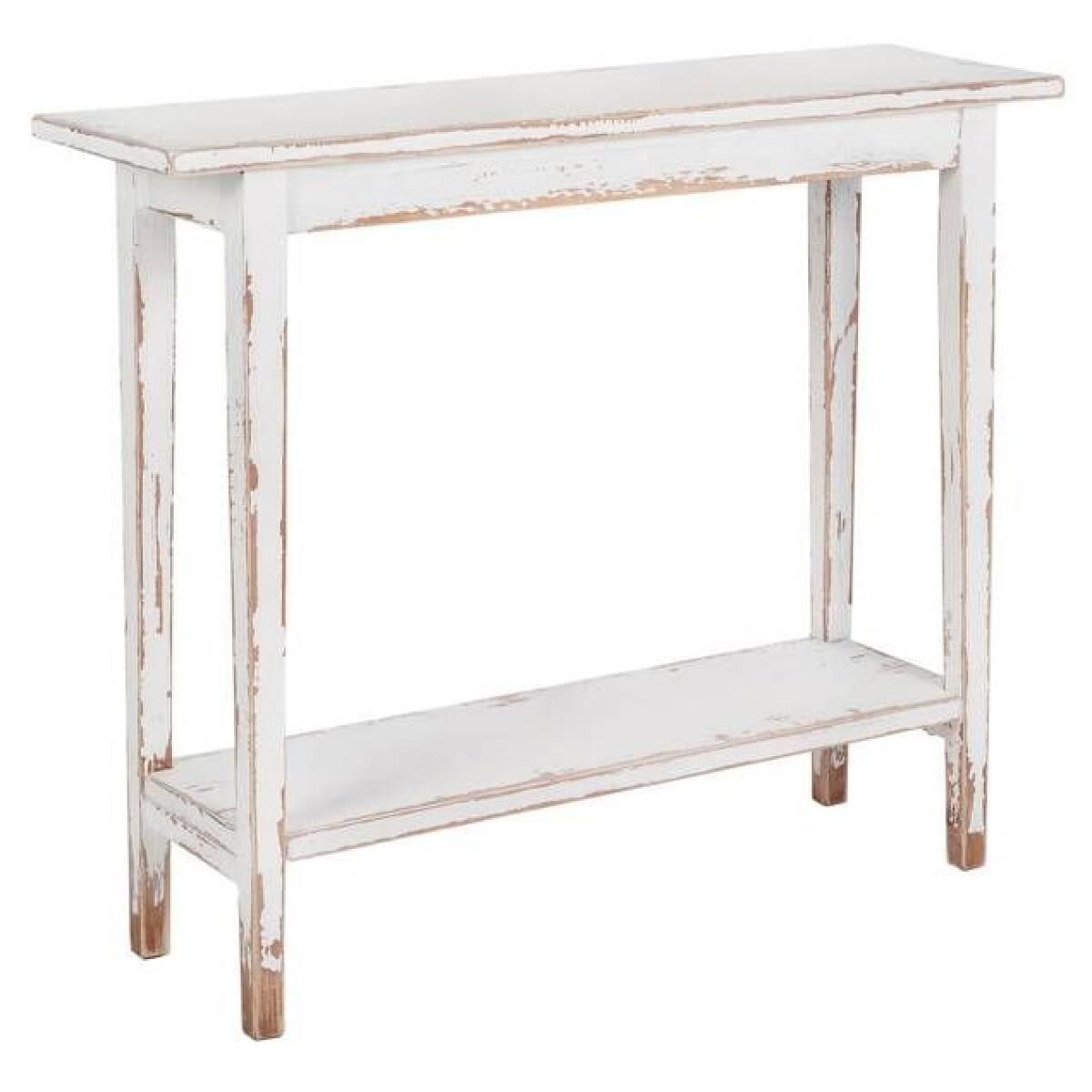 Rita Small Console Table Antique White Rita Small Console Table Antique White - Image 1