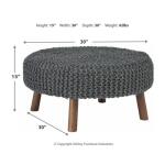 Jassmyn Oversized Accent Ottoman - Image 5