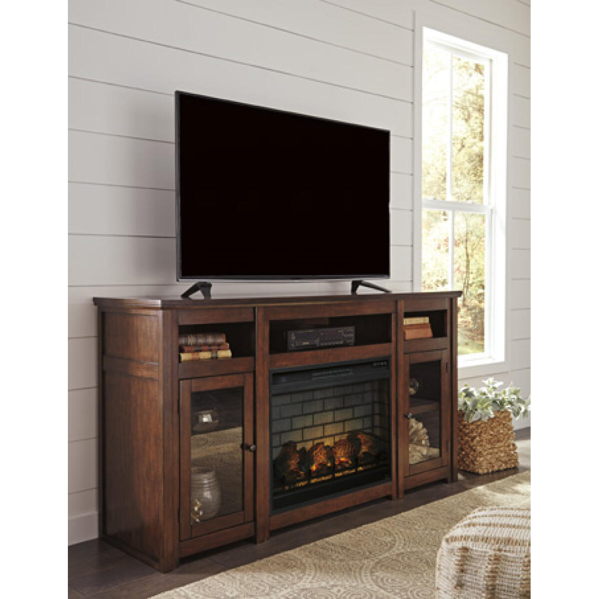 688d1acb5cd06bde21db461c0b145cb2 Harpan 72" TV Stand with Electric Fireplace - Image 1