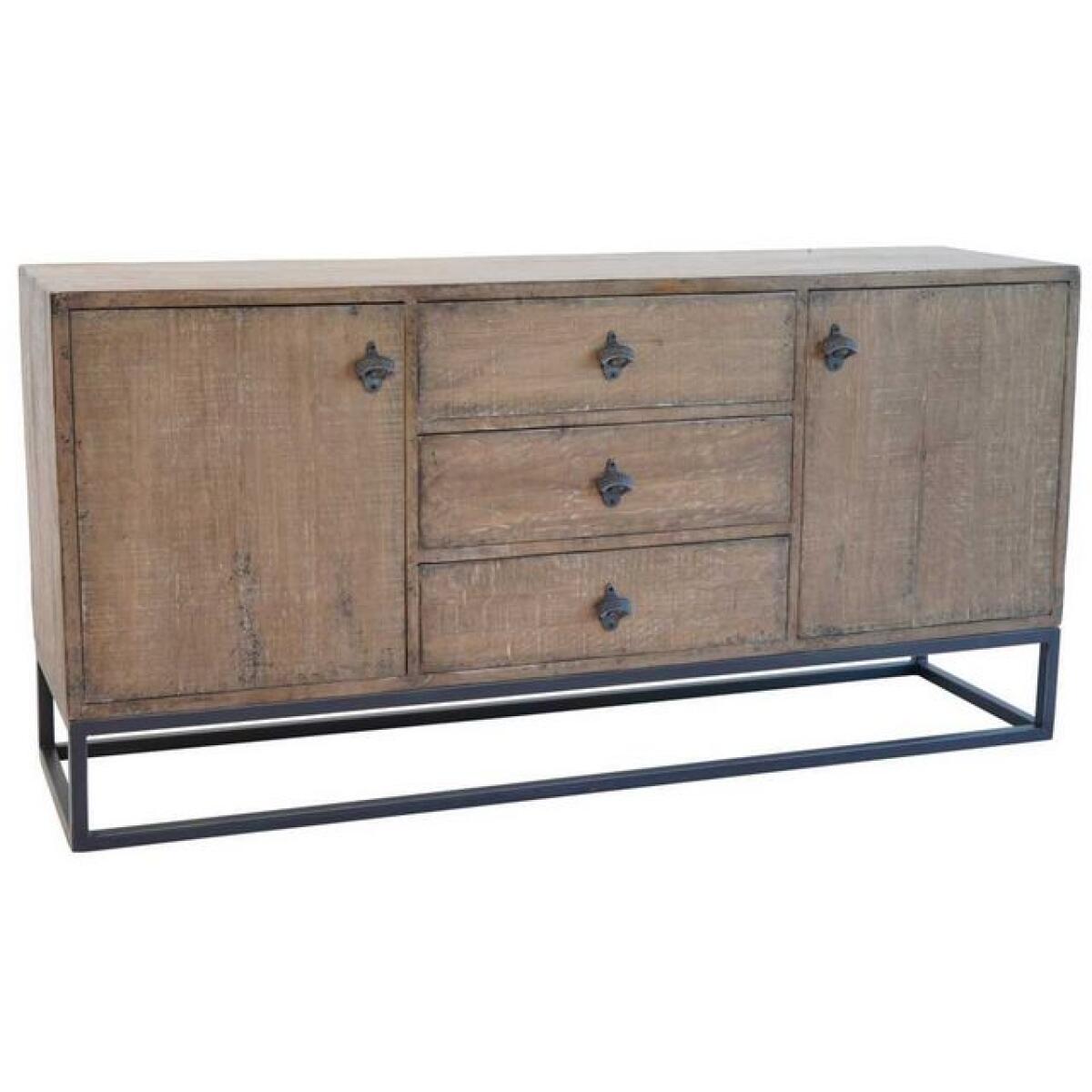 Nest Home Collections Brewery Antique Natural Cabinet Nest Home Collections Brewery Antique Natural Cabinet - Image 1