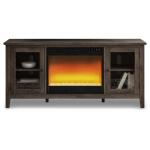 Arlenbry 60" TV Stand with Electric Fireplace - Image 2