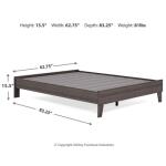 Brymont Queen Platform Bed - Image 5