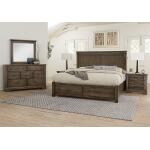 Artisan & Post Cool Rustic Mink Nightstand 3 Drawers - Image 3
