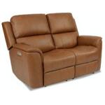 Henry Power Reclining Loveseat with Power Headrests and Lumbar