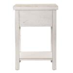 Modern Farmhouse Drawer Chair Side Table - Image 5