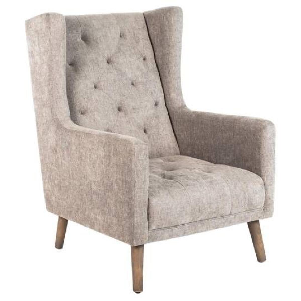 Nest Home Collections Lansing Anew Grey Accent Chair Nest Home Collections Lansing Anew Grey Accent Chair - Image 1
