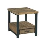 Workbench Rectangular Drawer End Table