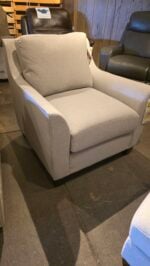 Floor Model LaZBoy Chair & Ottoman - Image 3