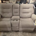 Floor Model Arlo Loveseat w/console